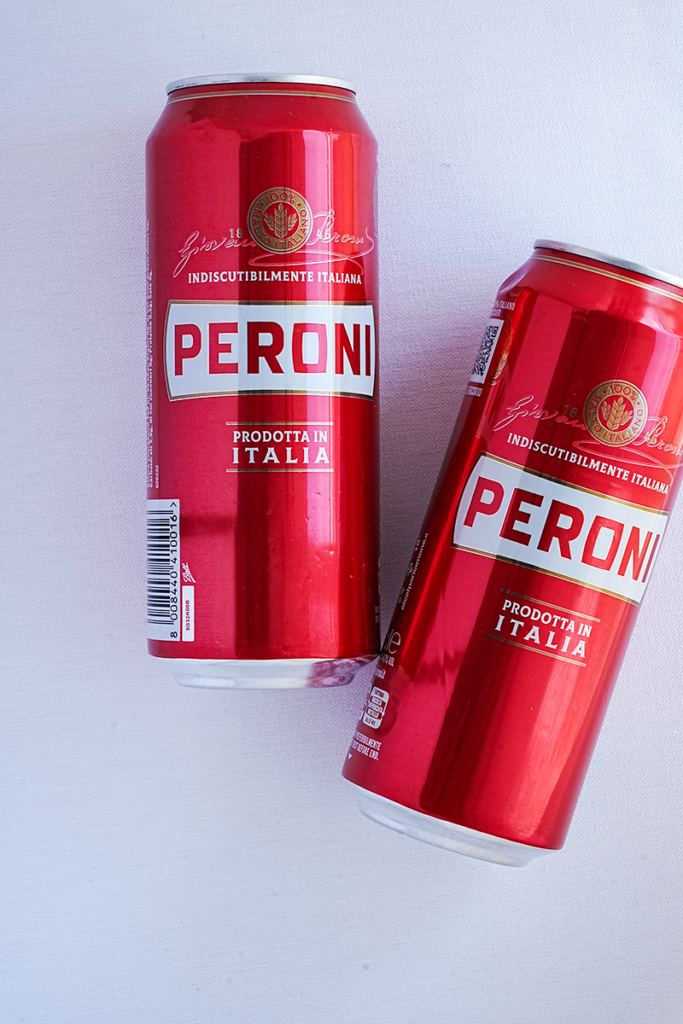 イタリアのビールPERONI