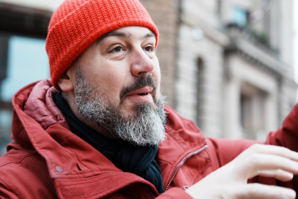 政府公認ガイドのヤーニス・リエクスティンシュ(Jānis Riekstiņš)さん