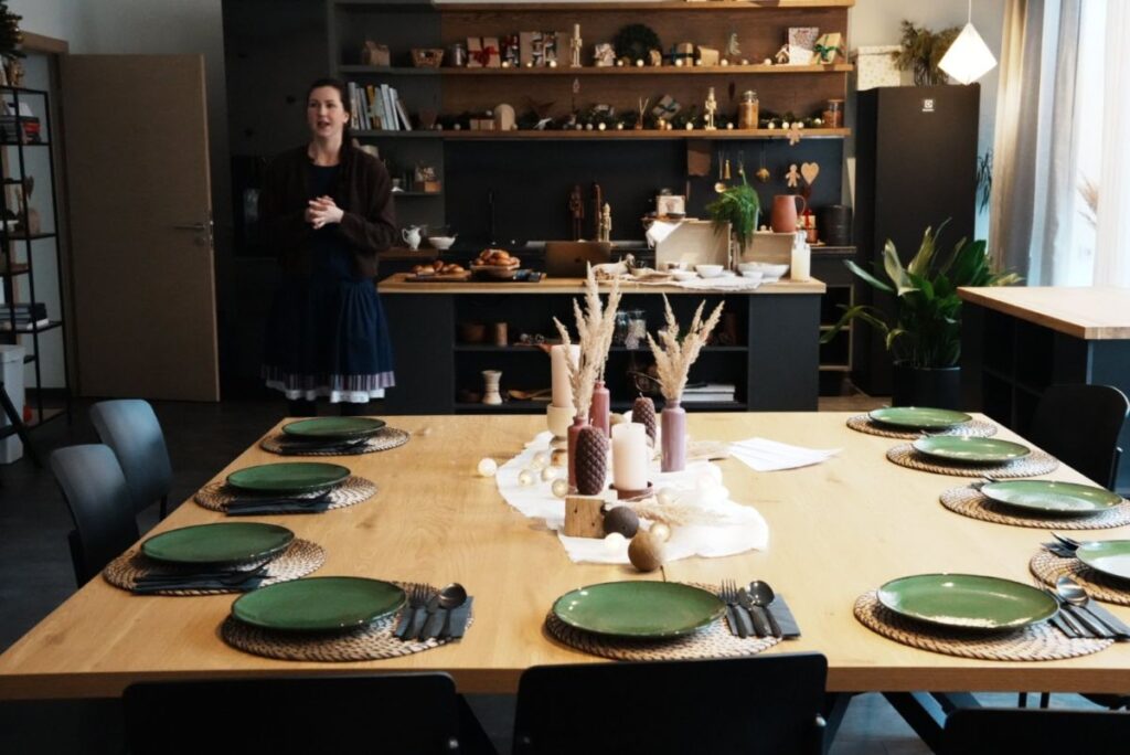 Pie Galda!のキッチンスタジオ。撮影現場にもなるⒸPen&Voyage