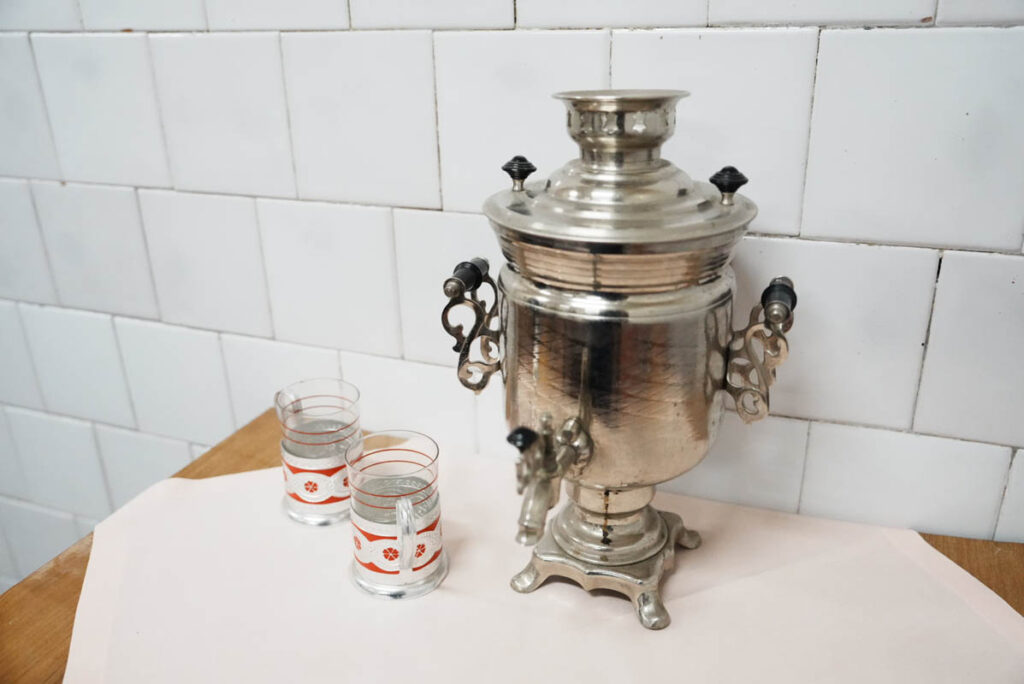 ロシア式お湯沸かし・サモワールⒸPen&Voyage