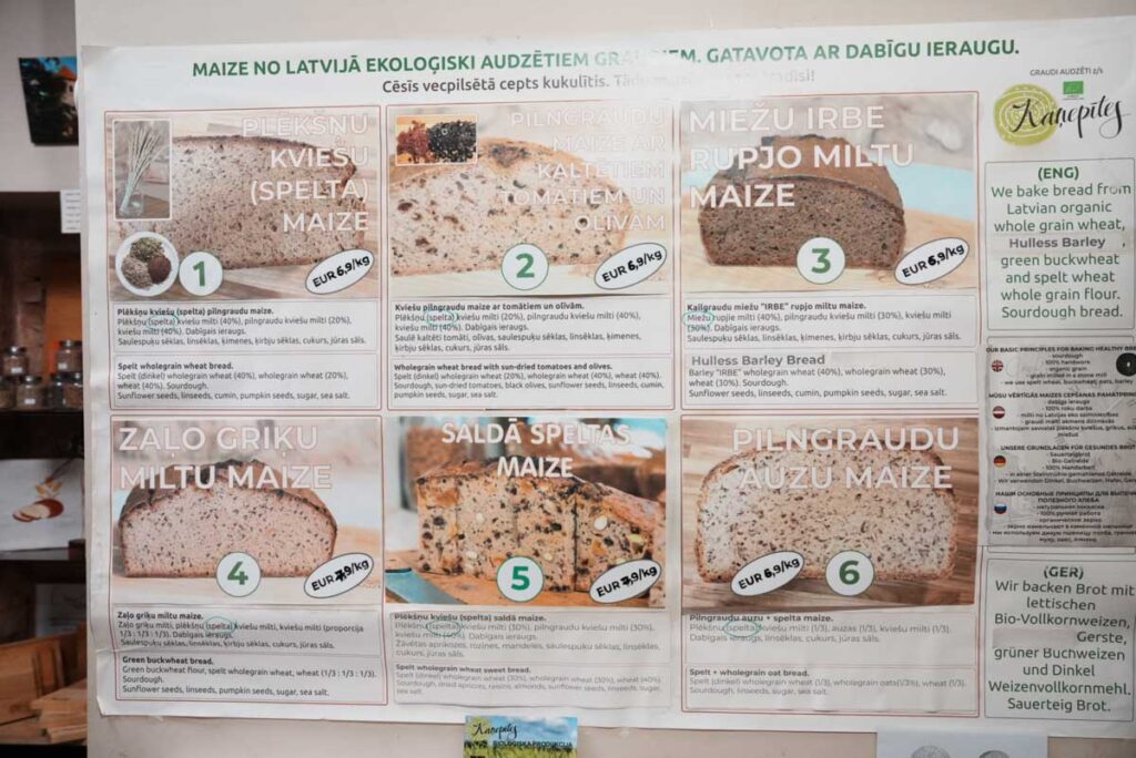 販売しているパンの一覧ⒸPen＆Voyage