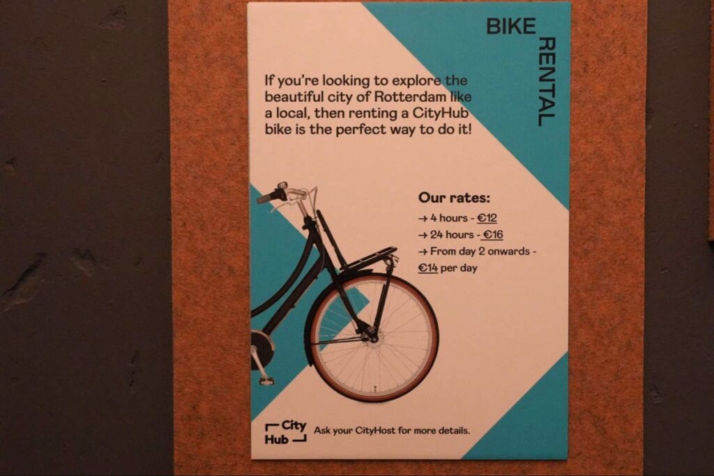 自転車の貸し出しもⒸPen&Voyage