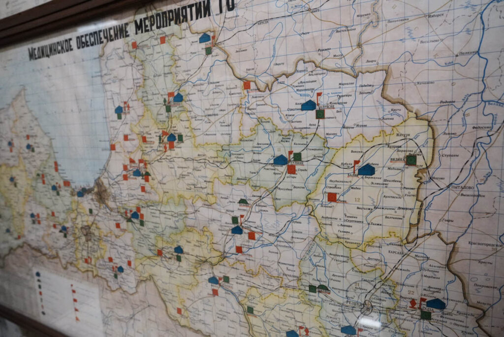 非常時の医療配置図ⒸPen&Voyage