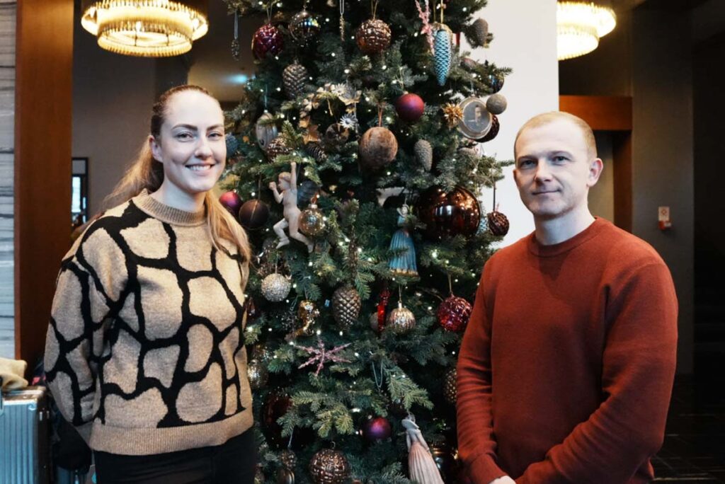 ラトビア投資開発庁観光部のおふたりⒸPen＆Voyage