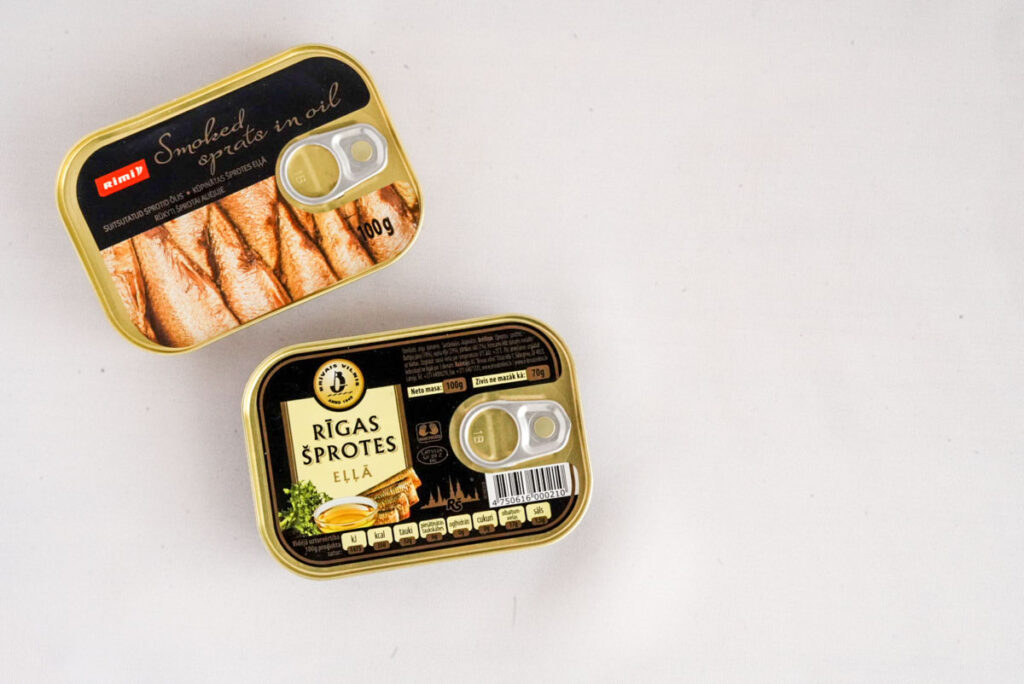 スプラットのオイル漬け缶ⒸPen＆Voyage