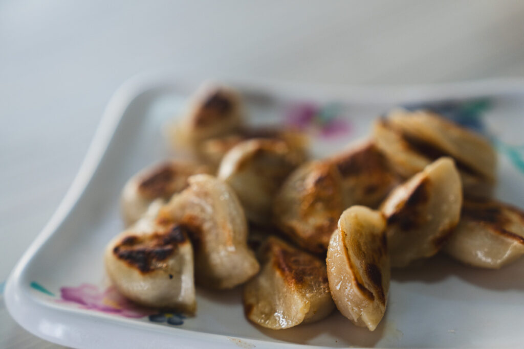 一口ギョウザでも皮もっちりⒸPen&Voyage