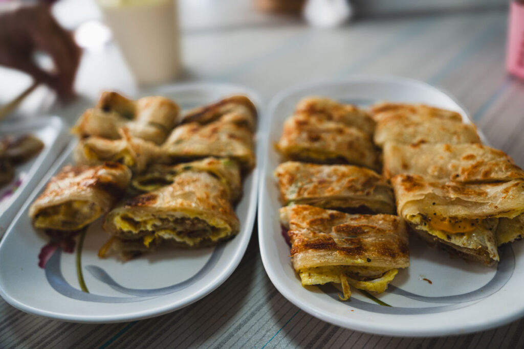 蛋餅(ダンピン)は180円ほどⒸPen&Voyage