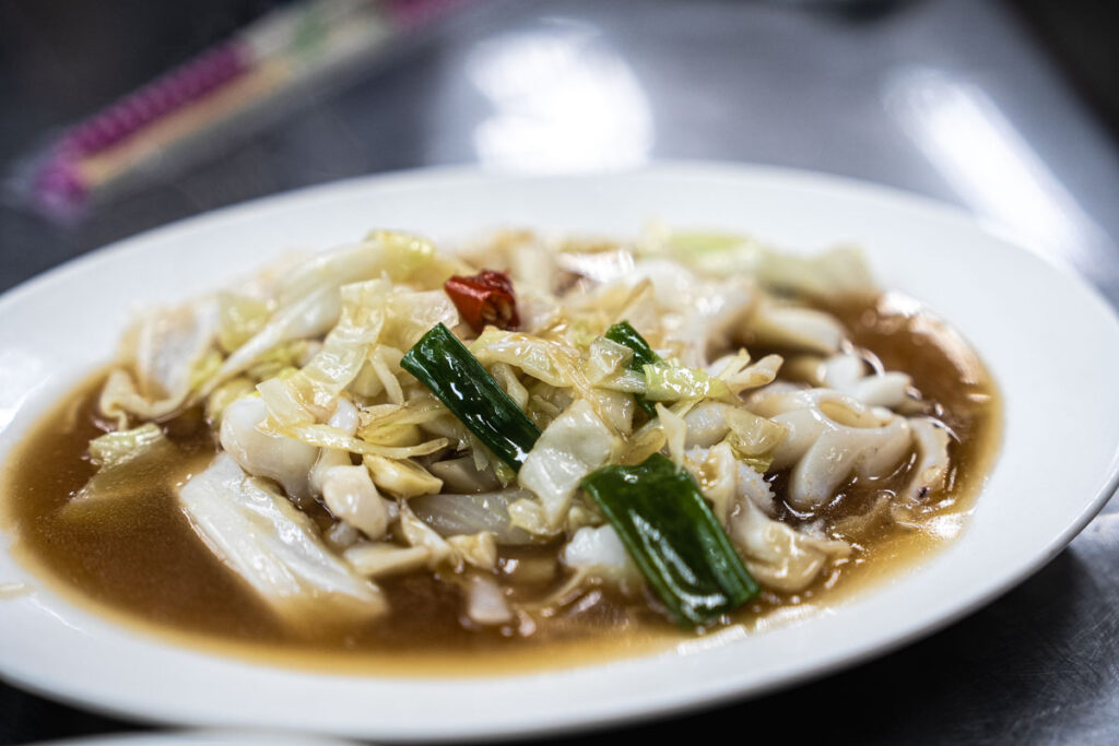 イカのあんかけ炒めⒸPen&Voyage