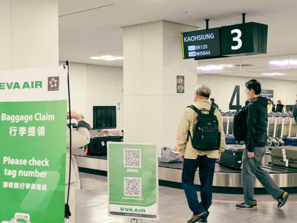 荷物を預けていればバゲージクレームへⒸPen&Voyage