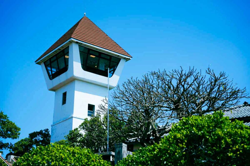 安平古堡の展望台は60段の階段を昇るⒸPen＆Voyage