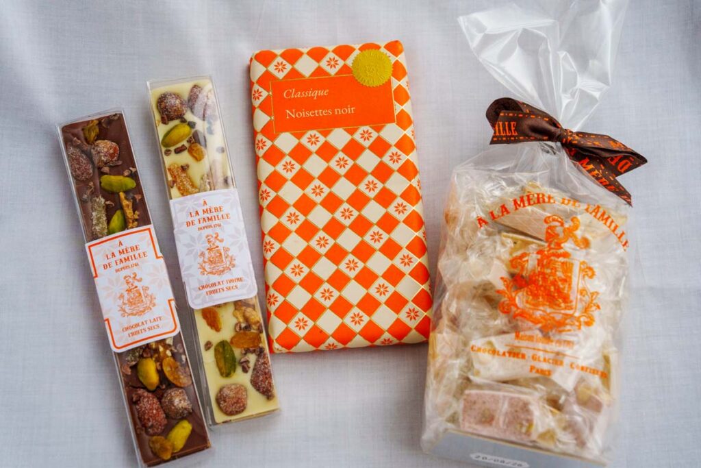 バーと板チョコ、ヌガーⒸPen&Voyage