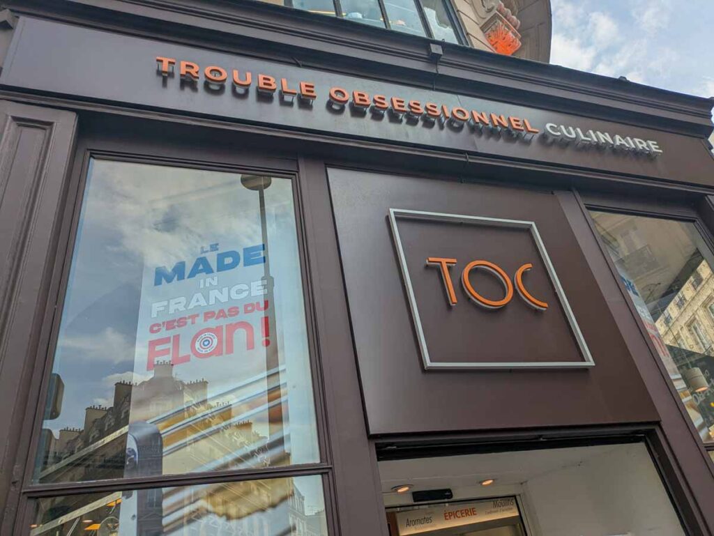 TOCはTrouble Obsessionnel Culinaireの略ⒸPen&Voyage