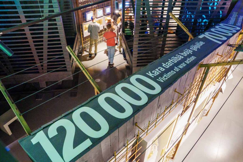 第二次大戦中のラトビアの犠牲者は12万人に及ぶⒸPen＆Voyage