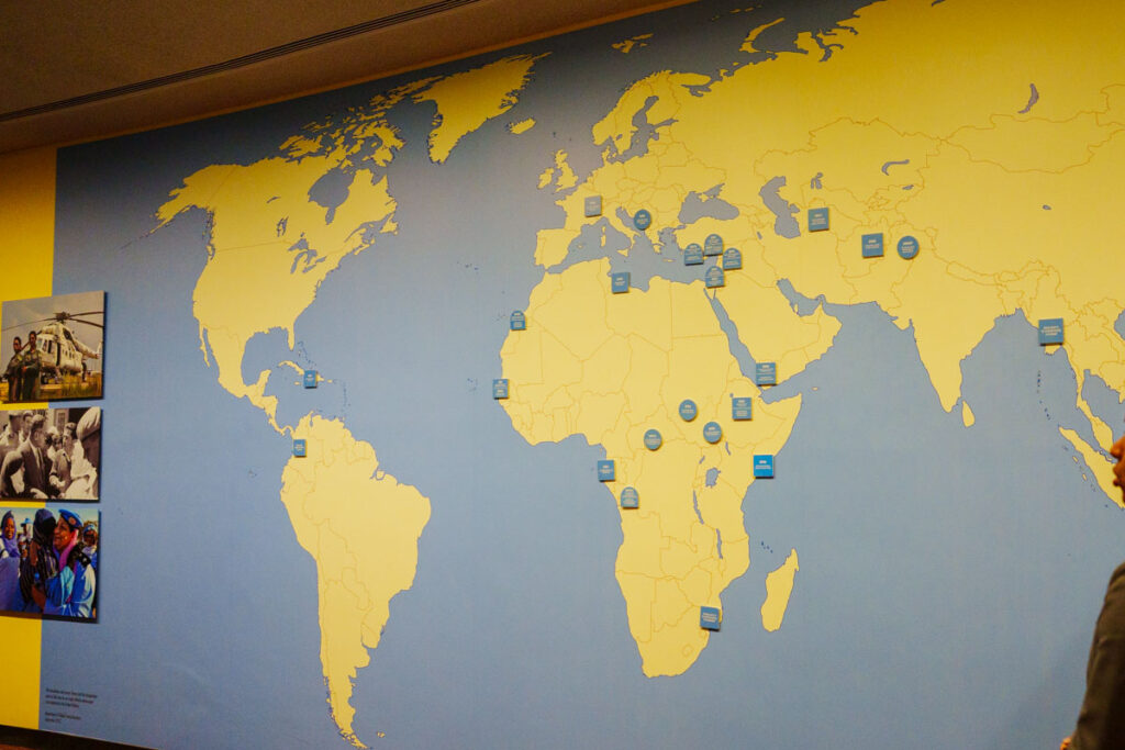 PKOの活動エリアを示す地図ⒸPen&Voyage