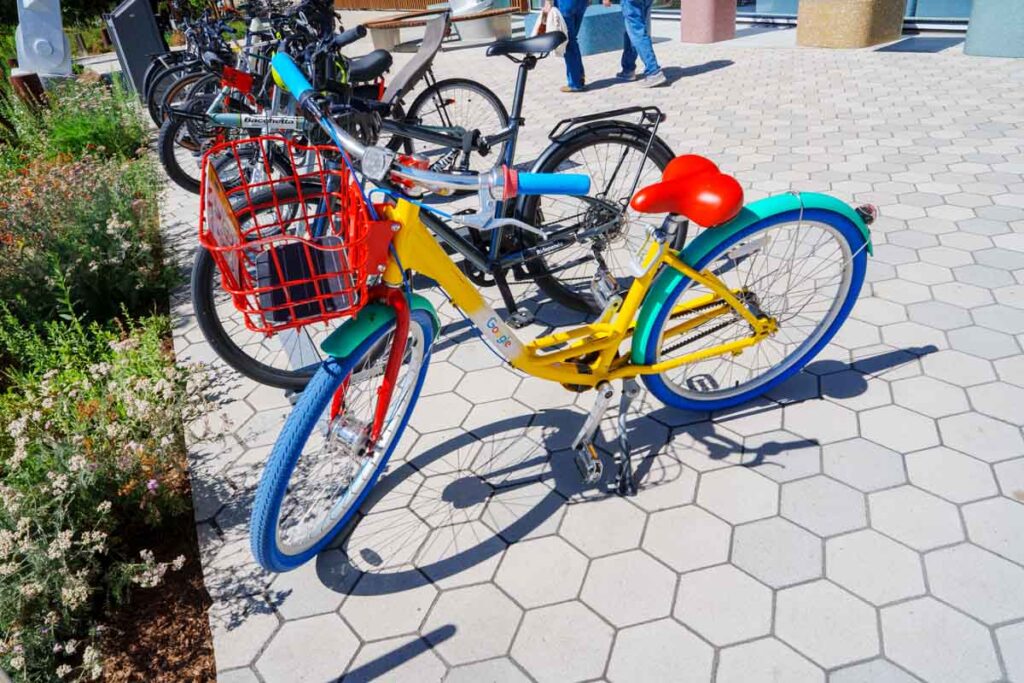 カラフルなGoogle Bike