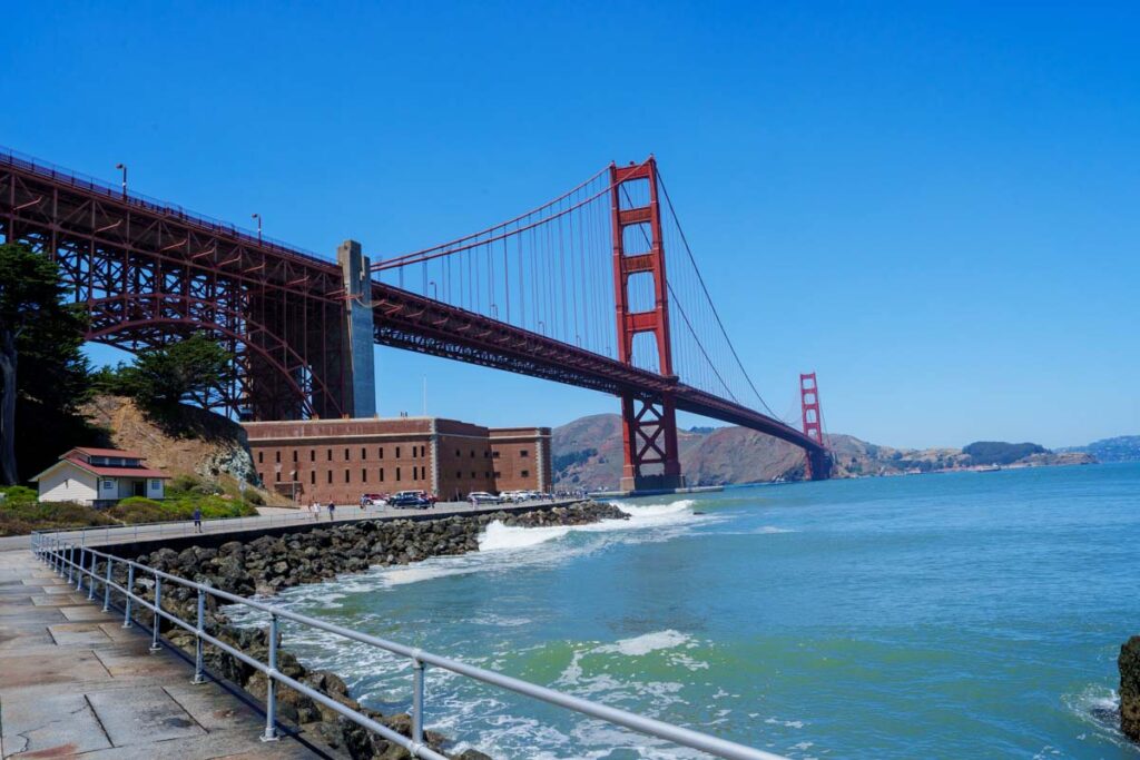 南北戦争時代の要塞跡フォート・ポイント国立史跡(Fort Point National Historic Site)