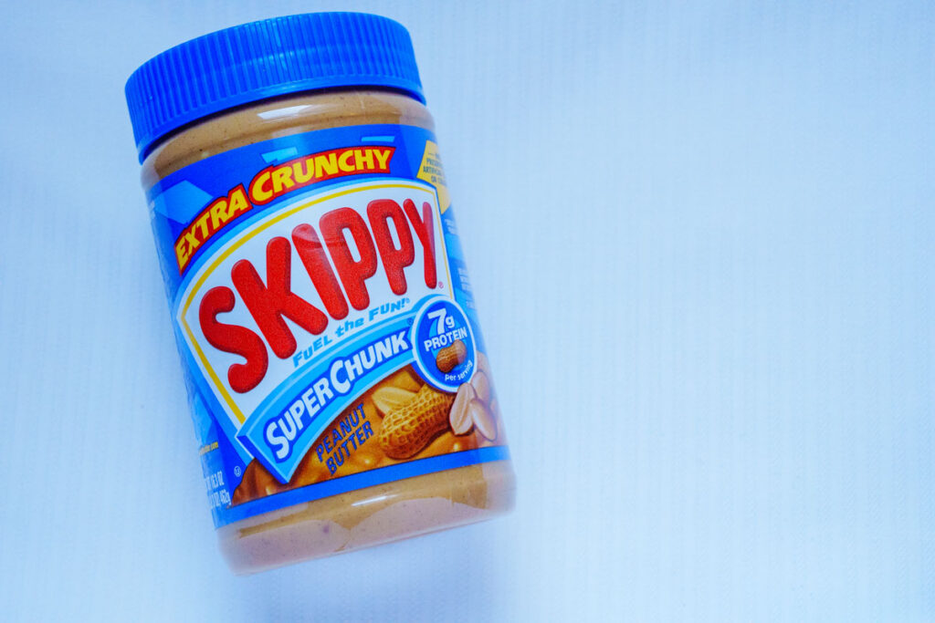 ターゲットで買ったピーナッツバターSkippyのスーパーチャンク（3.49ドル）